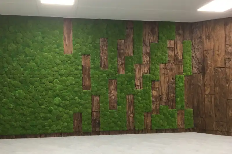 استفاده از دیوار خزه‌ای برای بهبود آکوستیک فضا - بست‌ ماس